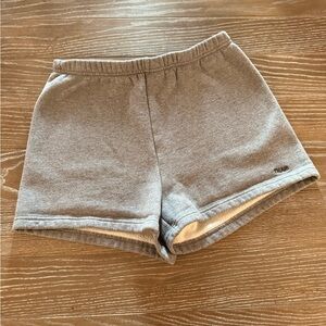 Aritzia TNA Hi-Rise Sweatfleece Shorts